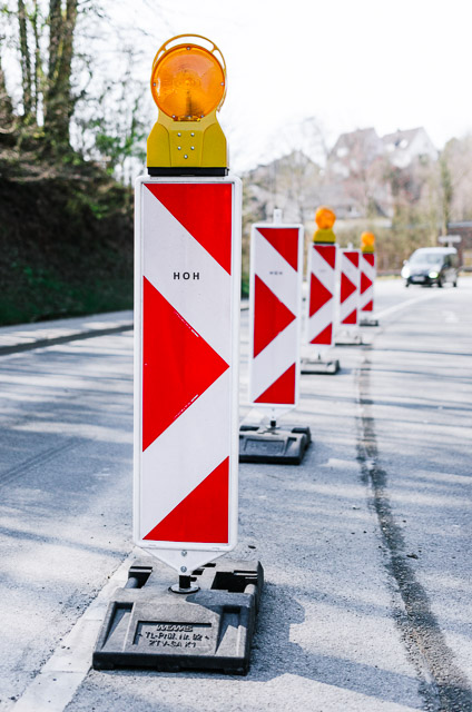 Verkehrsleitkegel der HOH-Verkehrstechnik GmbH